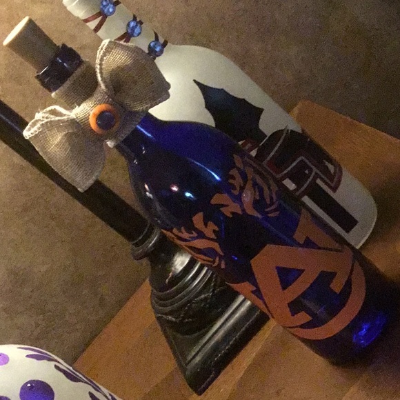 Wine bottle light decor - Picture 2 of 3